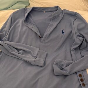 Polo by Ralph Lauren Light Blue Button Down Shirt never worn